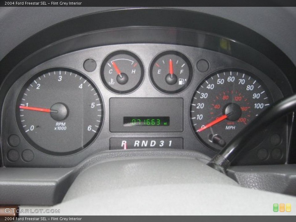 Flint Grey Interior Gauges for the 2004 Ford Freestar SEL #41088420