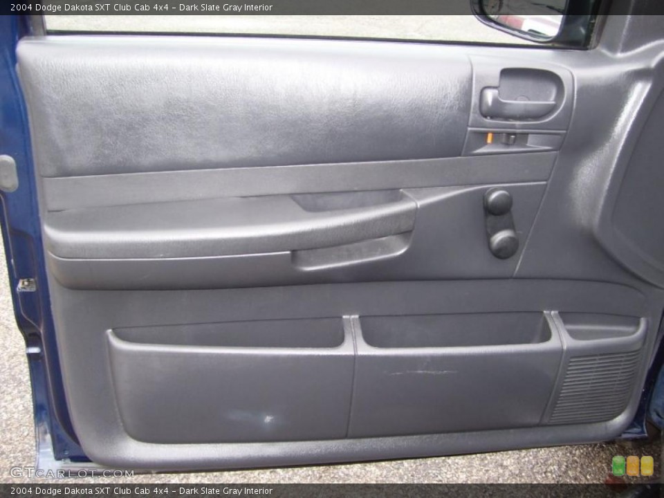 Dark Slate Gray Interior Door Panel for the 2004 Dodge Dakota SXT Club Cab 4x4 #41088928