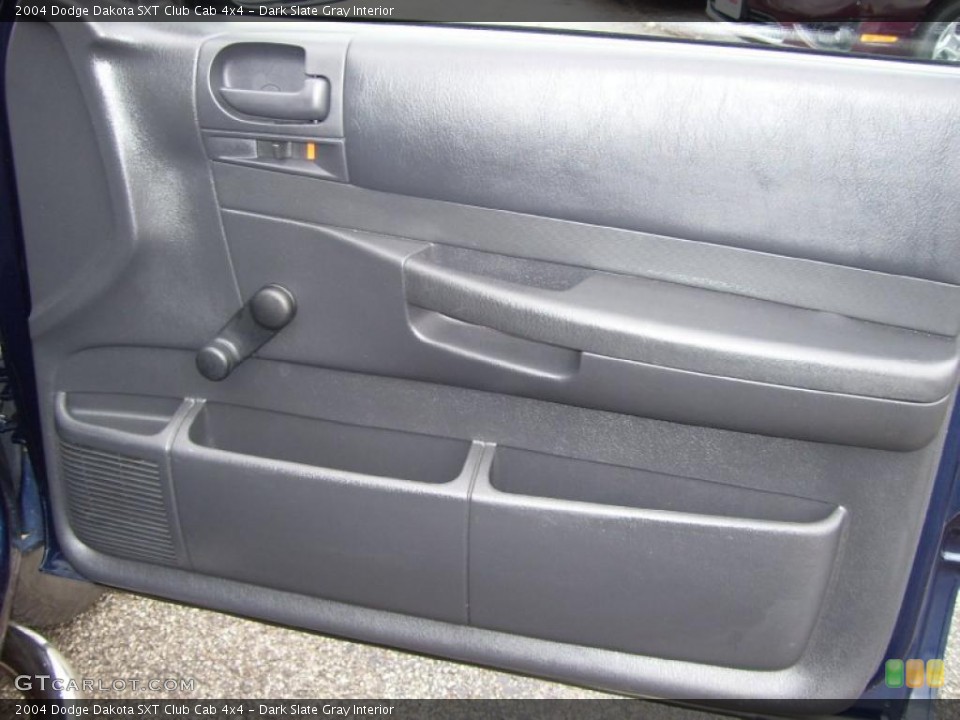 Dark Slate Gray Interior Door Panel for the 2004 Dodge Dakota SXT Club Cab 4x4 #41088944