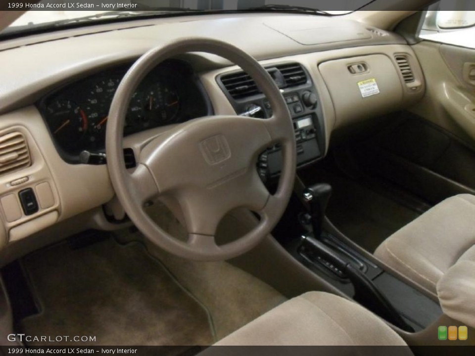 Ivory Interior Photo for the 1999 Honda Accord LX Sedan #41089460