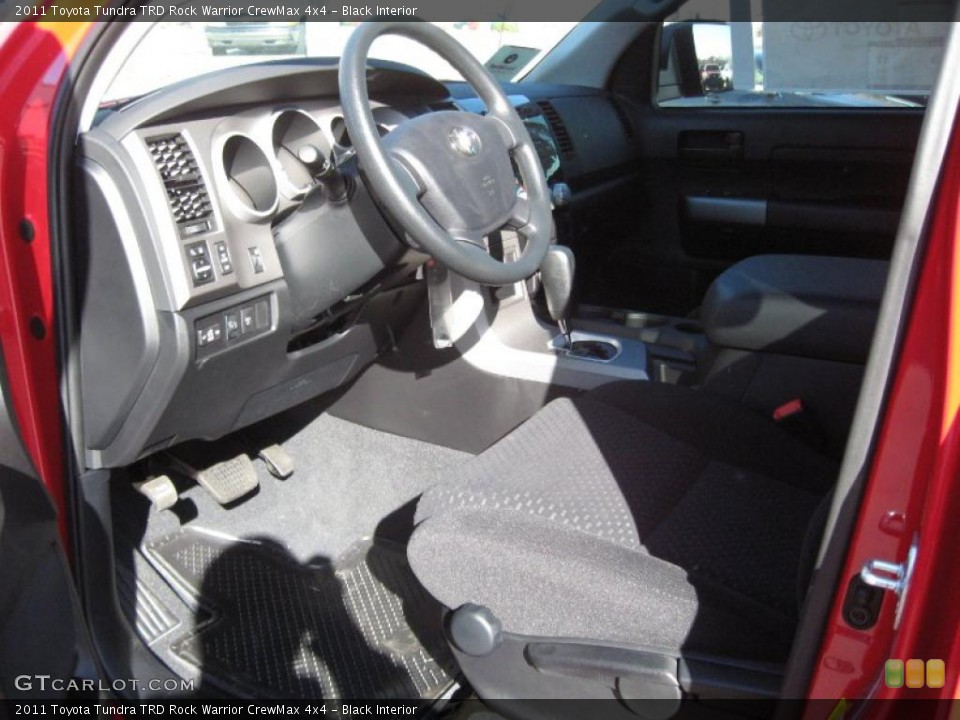 Black Interior Photo for the 2011 Toyota Tundra TRD Rock Warrior CrewMax 4x4 #41096349