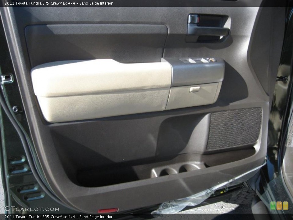 Sand Beige Interior Door Panel for the 2011 Toyota Tundra SR5 CrewMax 4x4 #41096573