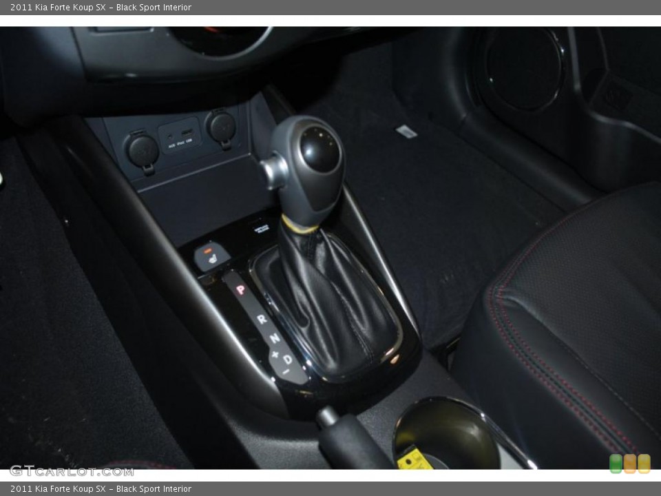 Black Sport Interior Transmission for the 2011 Kia Forte Koup SX #41096877