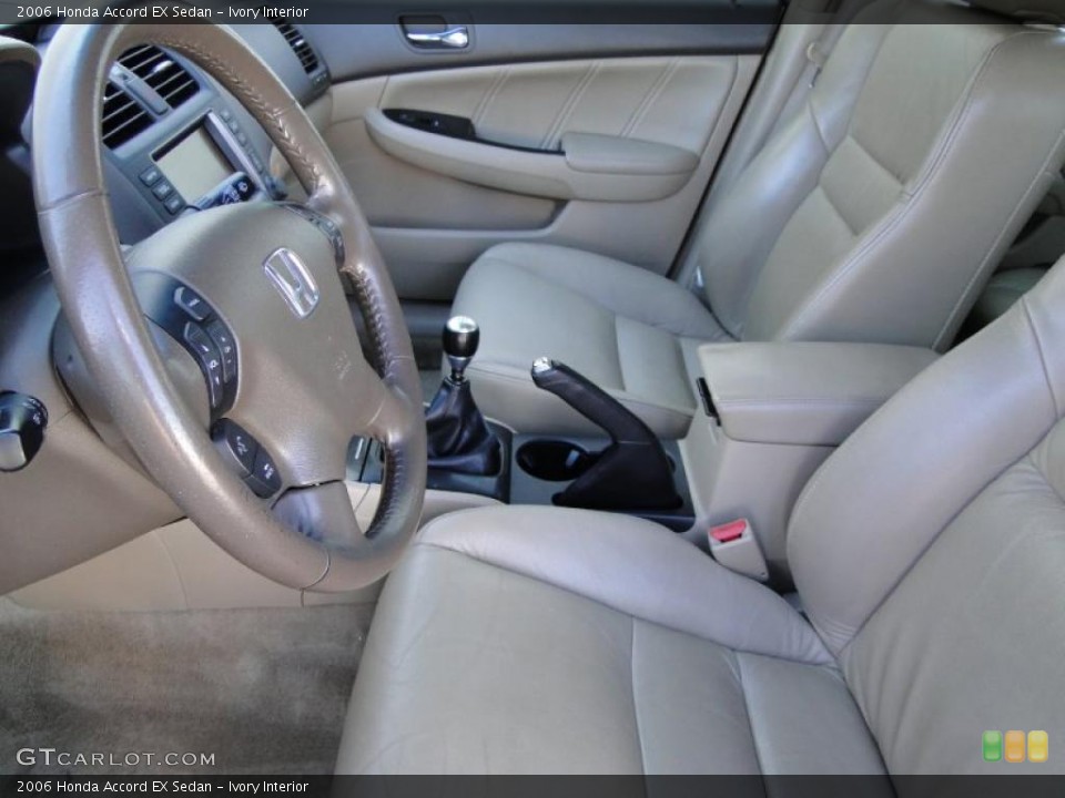 Ivory Interior Photo for the 2006 Honda Accord EX Sedan #41098553