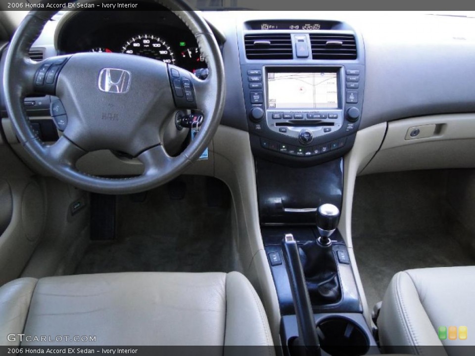 Ivory Interior Dashboard for the 2006 Honda Accord EX Sedan #41098657