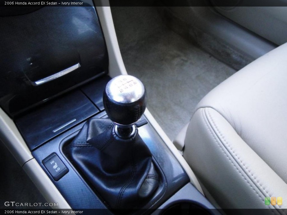Ivory Interior Transmission for the 2006 Honda Accord EX Sedan #41098695
