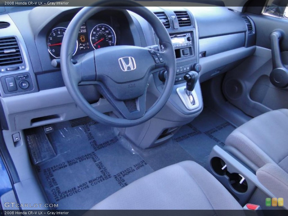 Gray Interior Photo for the 2008 Honda CR-V LX #41099045