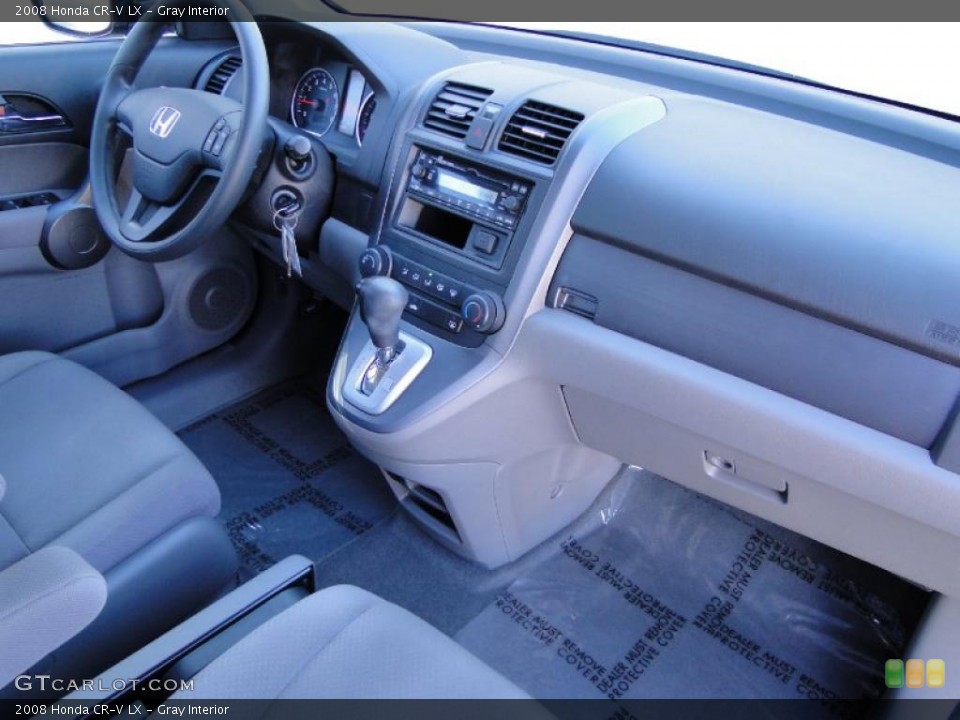 Gray Interior Photo for the 2008 Honda CR-V LX #41099193