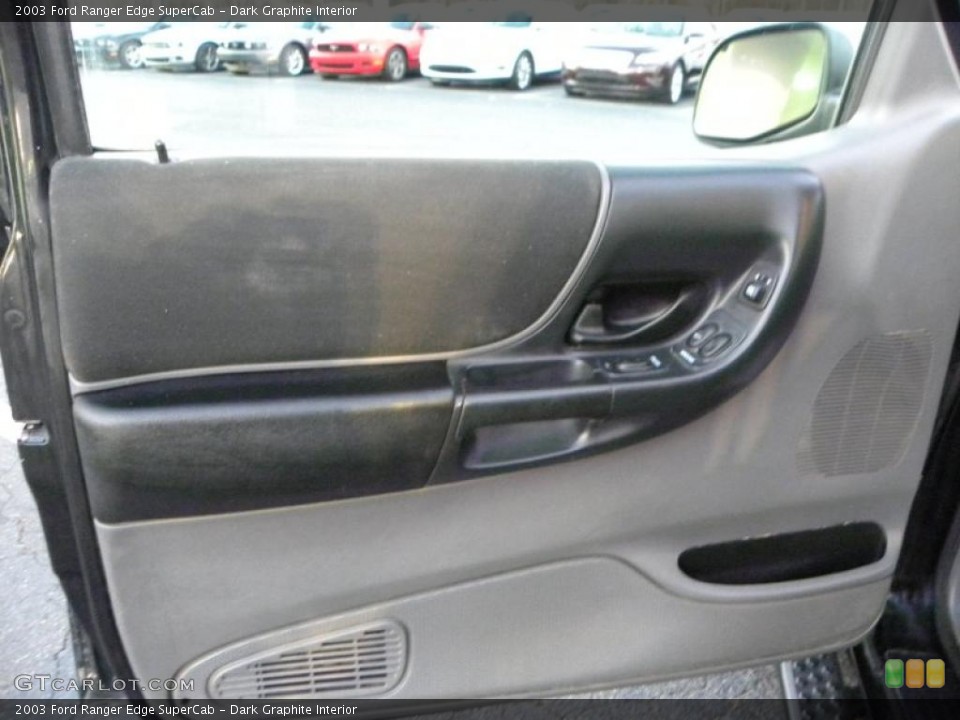 Dark Graphite Interior Door Panel for the 2003 Ford Ranger Edge SuperCab #41099629