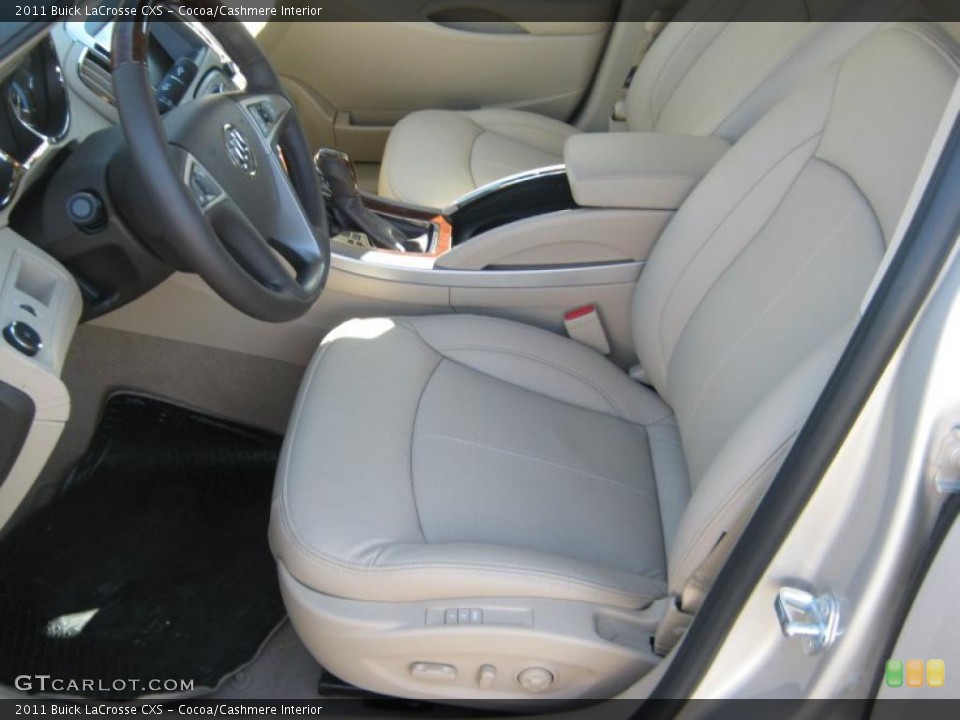 Cocoa/Cashmere Interior Photo for the 2011 Buick LaCrosse CXS #41100021