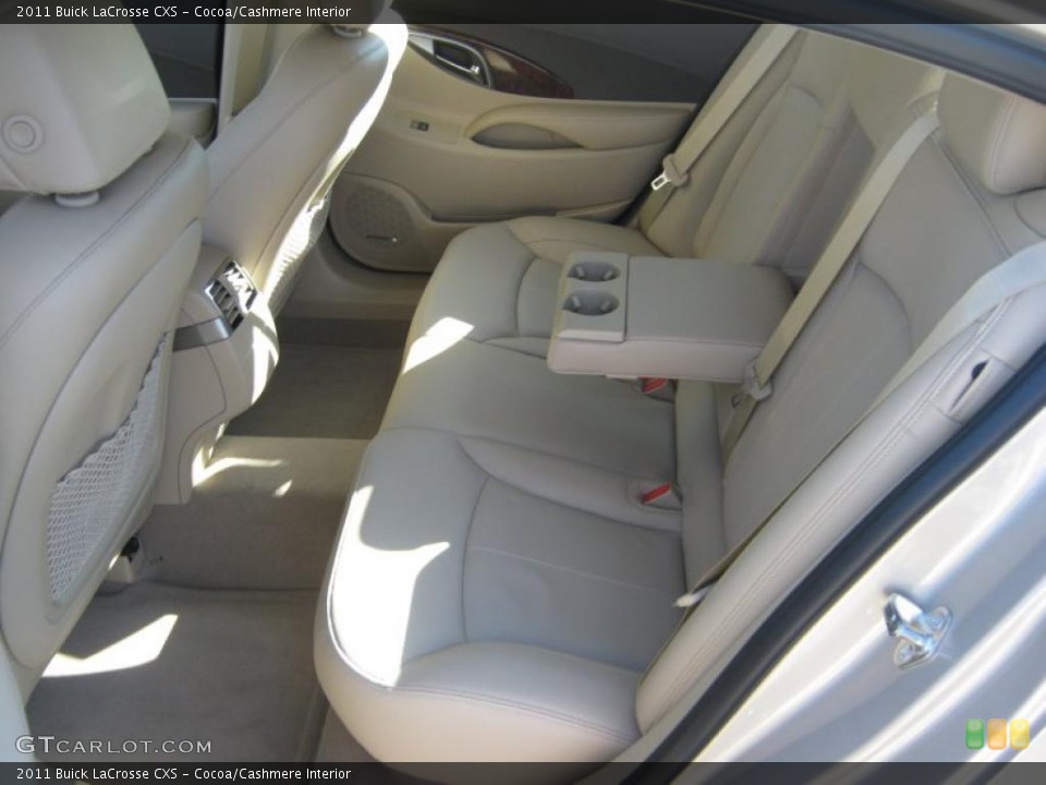 Cocoa/Cashmere Interior Photo for the 2011 Buick LaCrosse CXS #41100045