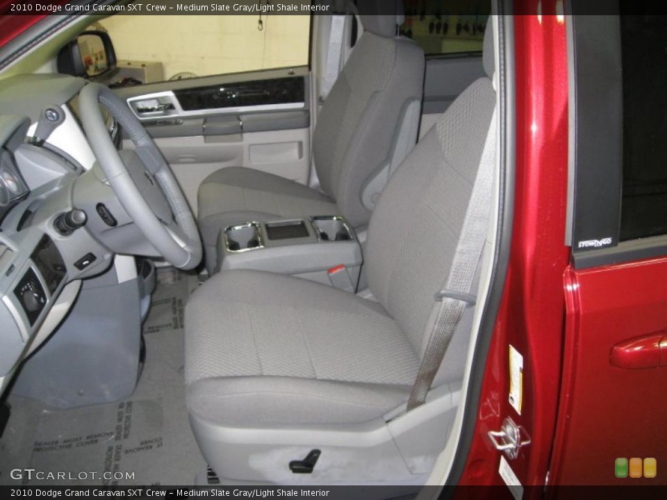 Medium Slate Gray/Light Shale Interior Photo for the 2010 Dodge Grand Caravan SXT Crew #41100061