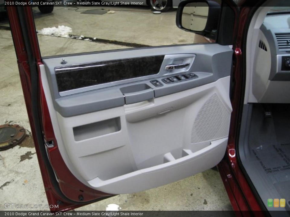 Medium Slate Gray/Light Shale Interior Door Panel for the 2010 Dodge Grand Caravan SXT Crew #41100205