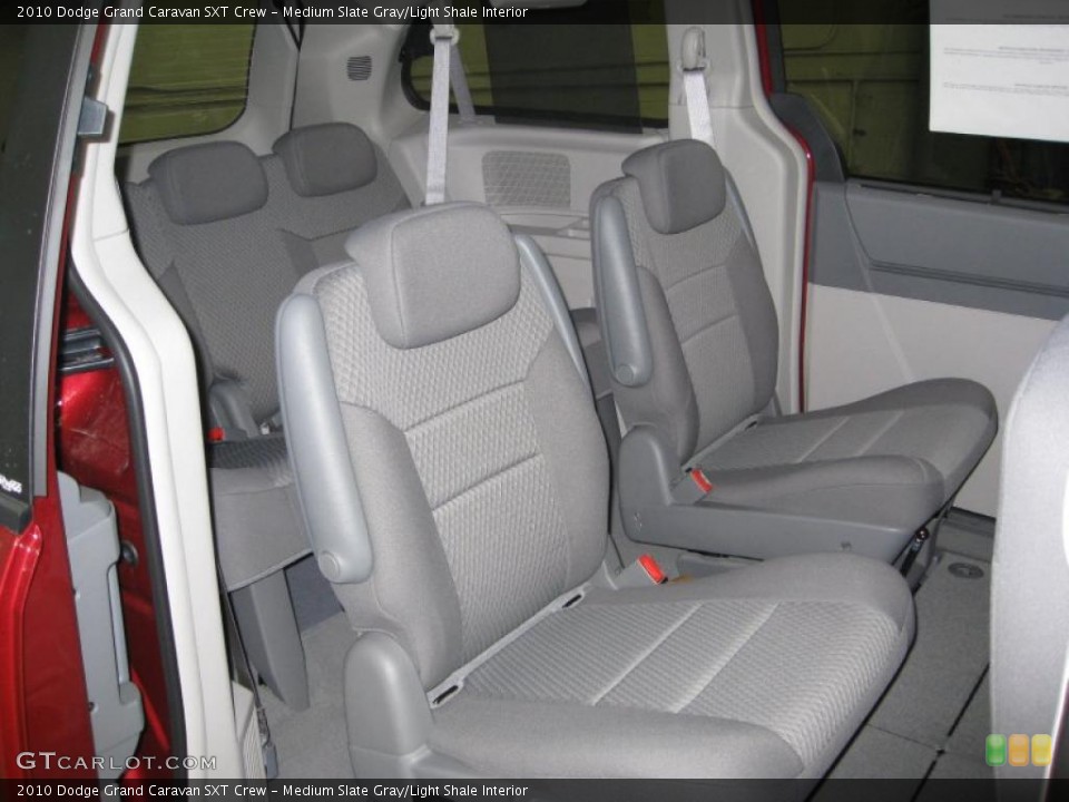 Medium Slate Gray/Light Shale Interior Photo for the 2010 Dodge Grand Caravan SXT Crew #41100265