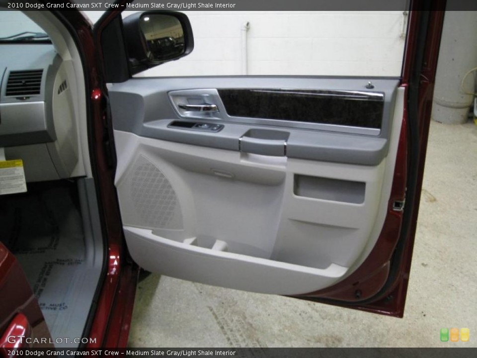 Medium Slate Gray/Light Shale Interior Door Panel for the 2010 Dodge Grand Caravan SXT Crew #41100277