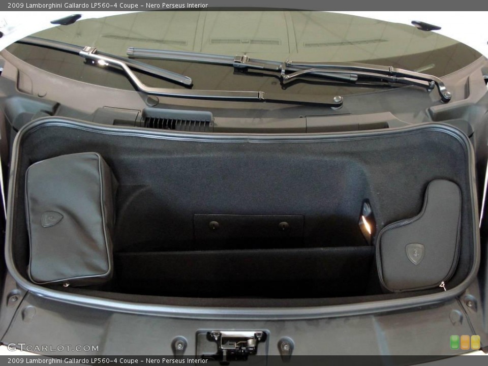 Nero Perseus Interior Trunk for the 2009 Lamborghini Gallardo LP560-4 Coupe #4110227