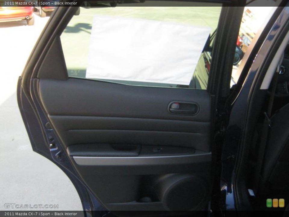 Black Interior Door Panel for the 2011 Mazda CX-7 i Sport #41102506