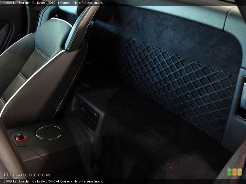 Nero Perseus Interior Photo for the 2009 Lamborghini Gallardo LP560-4 Coupe #4110252