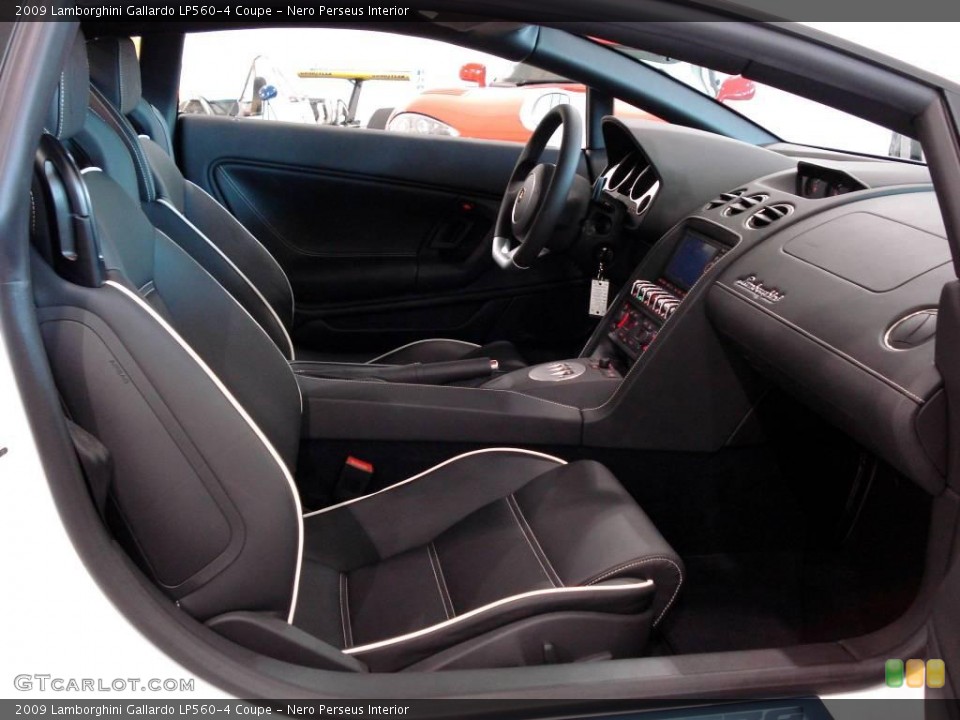 Nero Perseus Interior Photo for the 2009 Lamborghini Gallardo LP560-4 Coupe #4110257