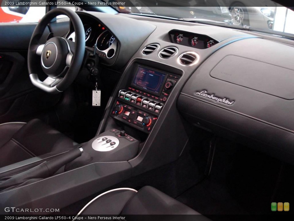 Nero Perseus Interior Dashboard for the 2009 Lamborghini Gallardo LP560-4 Coupe #4110262