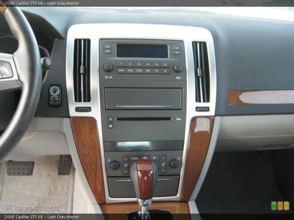 Light Gray Interior Controls for the 2008 Cadillac STS V8 #41104318