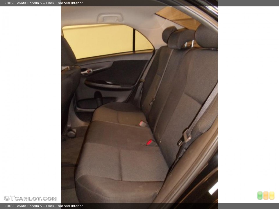 Dark Charcoal Interior Photo for the 2009 Toyota Corolla S #41105890