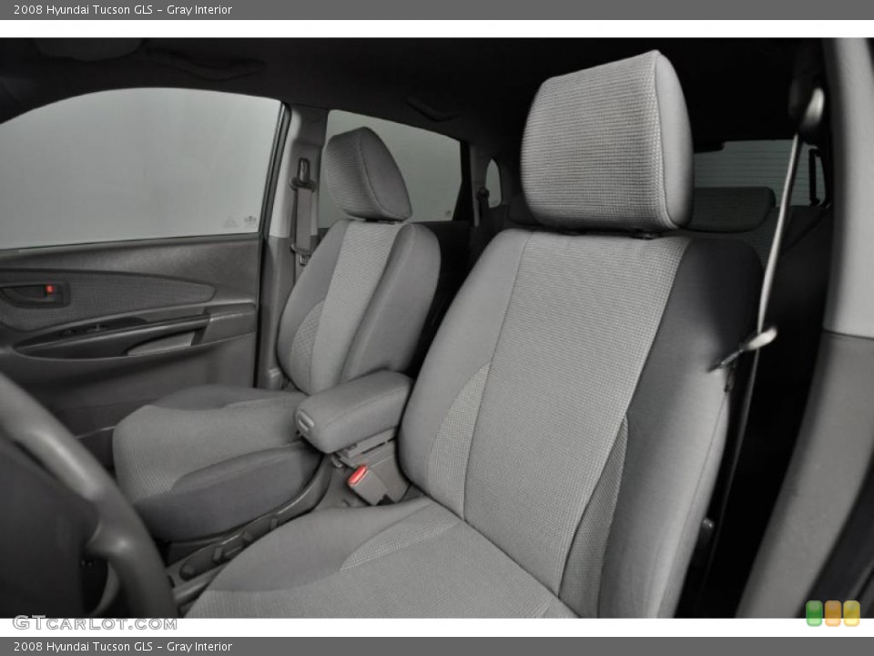 Gray Interior Photo for the 2008 Hyundai Tucson GLS #41107898