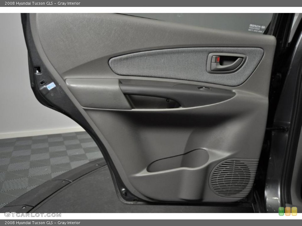 Gray Interior Door Panel for the 2008 Hyundai Tucson GLS #41107934