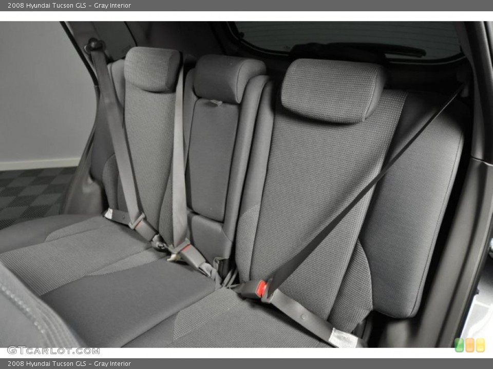 Gray Interior Photo for the 2008 Hyundai Tucson GLS #41107958