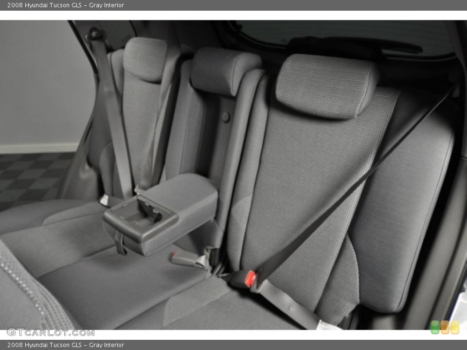 Gray Interior Photo for the 2008 Hyundai Tucson GLS #41107974