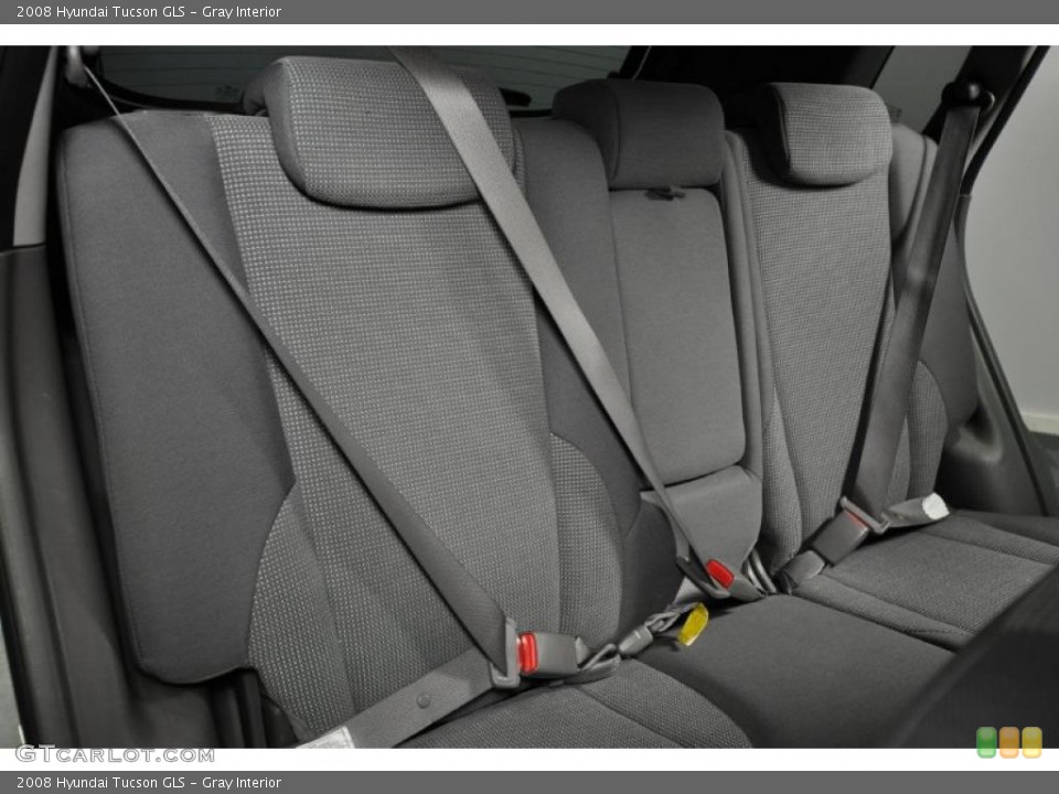 Gray Interior Photo for the 2008 Hyundai Tucson GLS #41108034