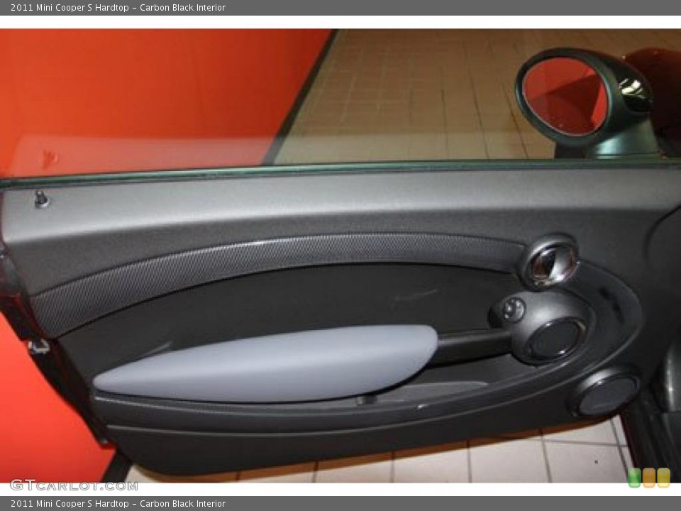 Carbon Black Interior Door Panel for the 2011 Mini Cooper S Hardtop #41108042