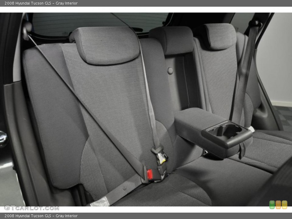 Gray Interior Photo for the 2008 Hyundai Tucson GLS #41108046