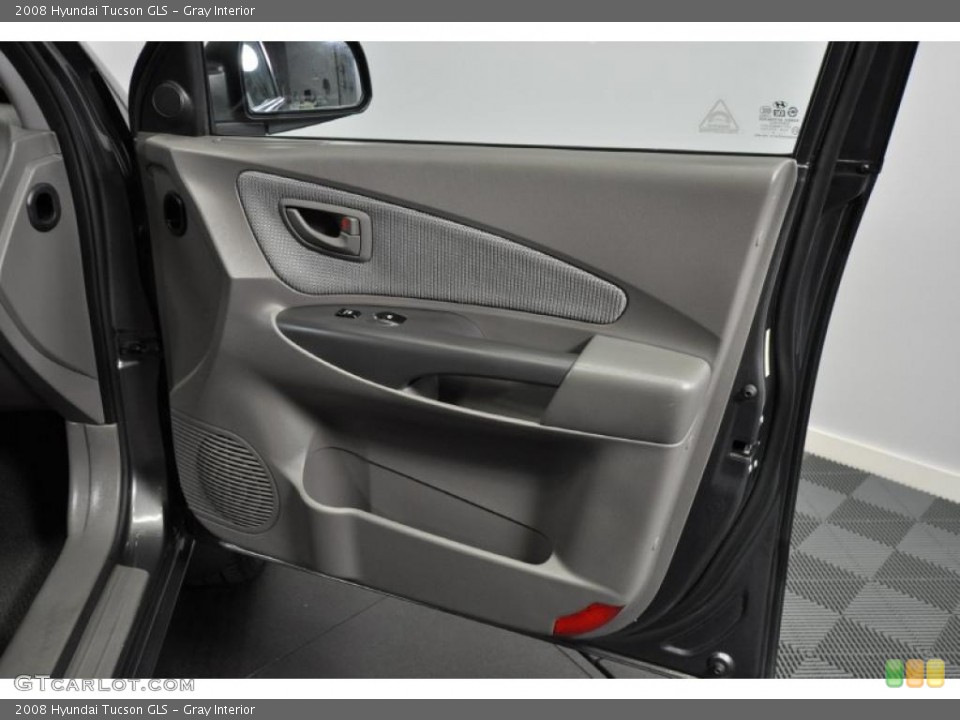 Gray Interior Door Panel for the 2008 Hyundai Tucson GLS #41108062