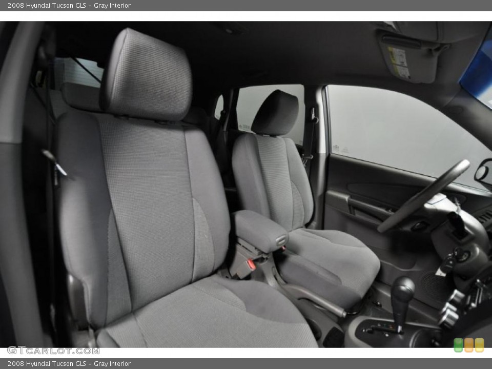 Gray Interior Photo for the 2008 Hyundai Tucson GLS #41108086