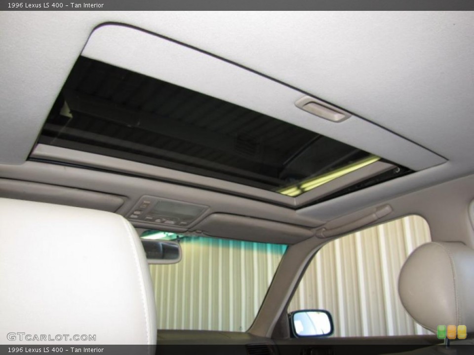Tan Interior Sunroof for the 1996 Lexus LS 400 #41109190