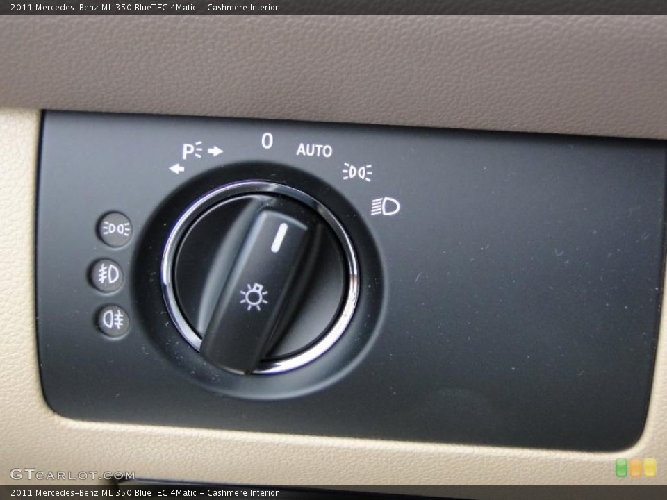 Cashmere Interior Controls for the 2011 Mercedes-Benz ML 350 BlueTEC 4Matic #41109382