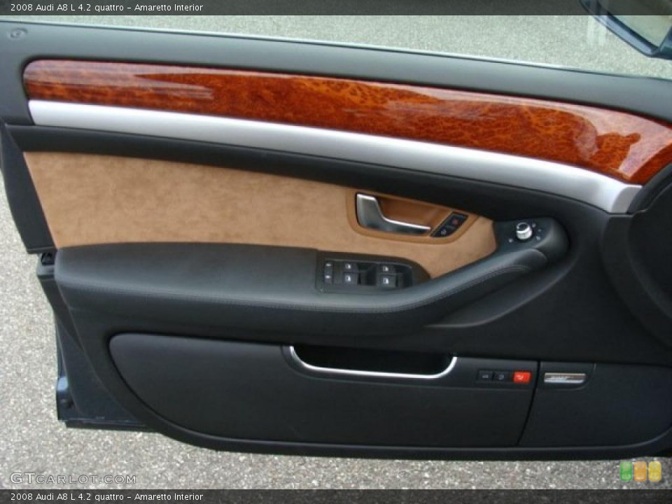 Amaretto Interior Door Panel for the 2008 Audi A8 L 4.2 quattro #41113515
