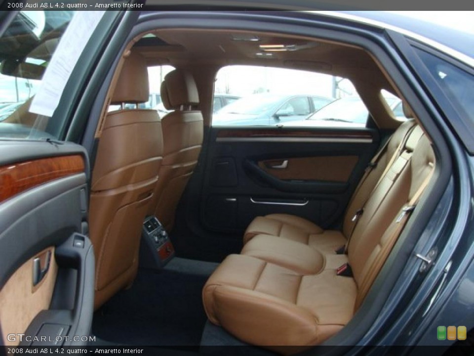 Amaretto Interior Photo for the 2008 Audi A8 L 4.2 quattro #41113615