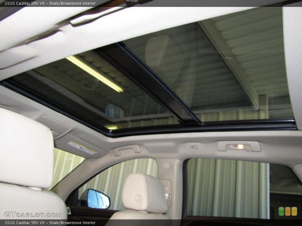 Shale/Brownstone Interior Sunroof for the 2010 Cadillac SRX V6 #41114871