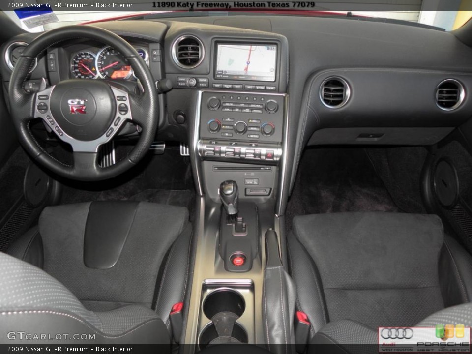 Black Interior Prime Interior for the 2009 Nissan GT-R Premium #41116167