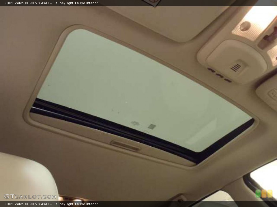 Taupe/Light Taupe Interior Sunroof for the 2005 Volvo XC90 V8 AWD #41116807