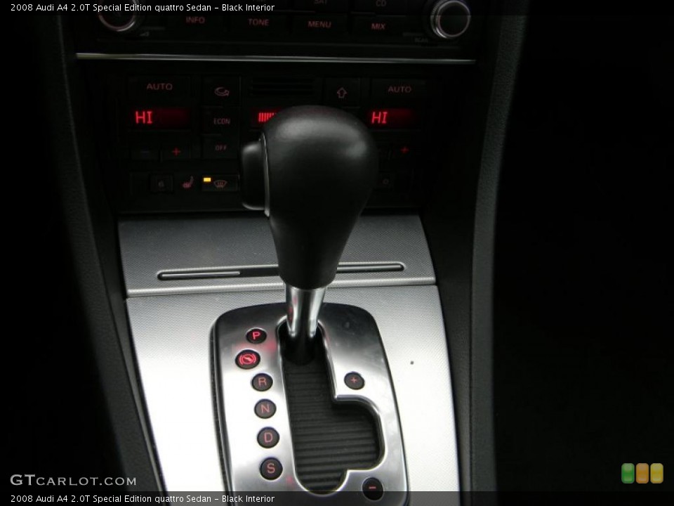 Black Interior Transmission for the 2008 Audi A4 2.0T Special Edition quattro Sedan #41116843