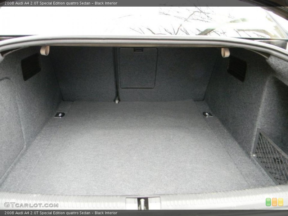 Black Interior Trunk for the 2008 Audi A4 2.0T Special Edition quattro Sedan #41116935