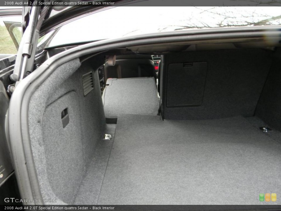 Black Interior Trunk for the 2008 Audi A4 2.0T Special Edition quattro Sedan #41116951