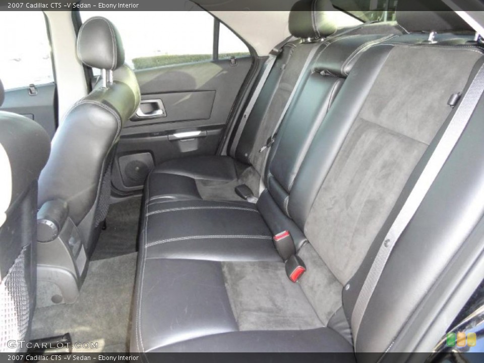Ebony Interior Photo for the 2007 Cadillac CTS -V Sedan #41118867