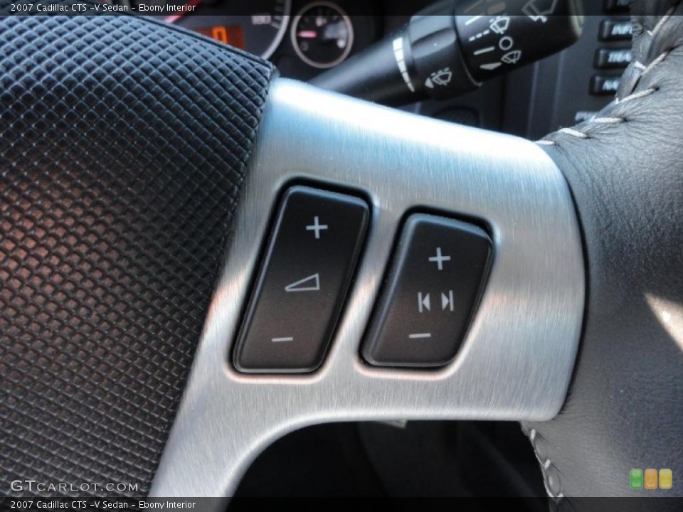 Ebony Interior Controls for the 2007 Cadillac CTS -V Sedan #41119043