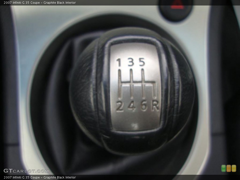 Graphite Black Interior Transmission for the 2007 Infiniti G 35 Coupe #41124707