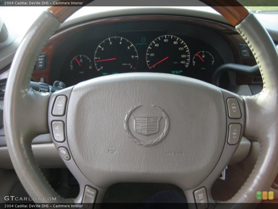 Cashmere Interior Steering Wheel for the 2004 Cadillac DeVille DHS #41124951