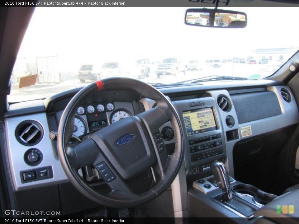 Raptor Black Interior Dashboard for the 2010 Ford F150 SVT Raptor SuperCab 4x4 #41125035